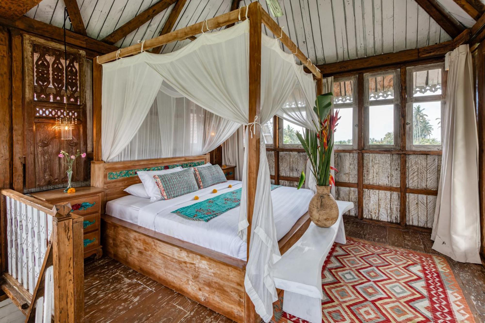 Séjour à la ferme The Rice Joglo Eco-stay